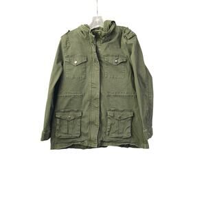 Market and Spruce Barn Jacket Womens Jacket Dark Green Large